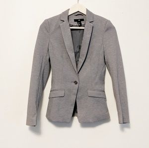 H&M Grey Blazer Size 2